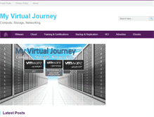 Tablet Screenshot of myvirtualjourney.com